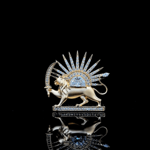 Iranian freedom symbol Sun Lion and Sword 215